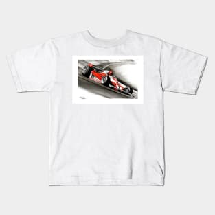 Niki Lauda. Ferrari 312T2. Nurburgring 1976 Kids T-Shirt